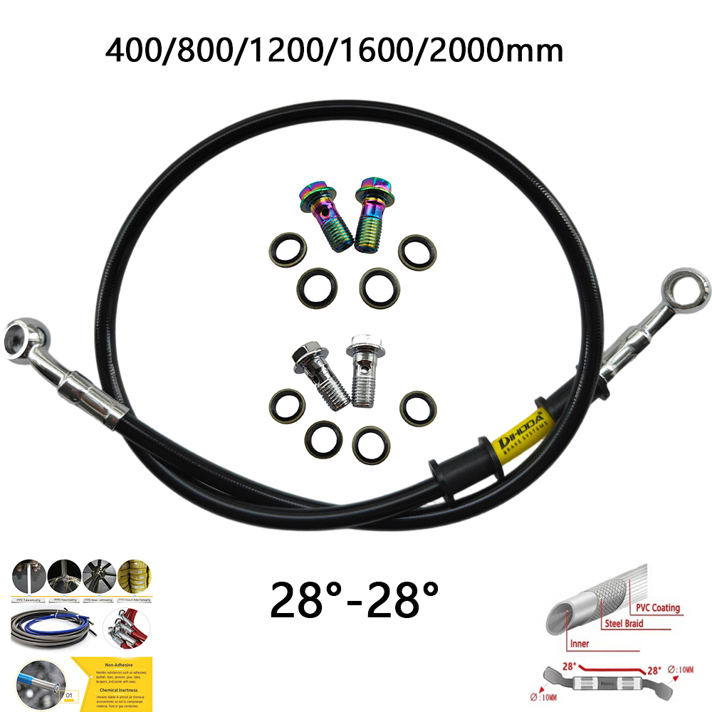 Motorcycle Brake Cable - 28 ° -28 ° Selang Rem