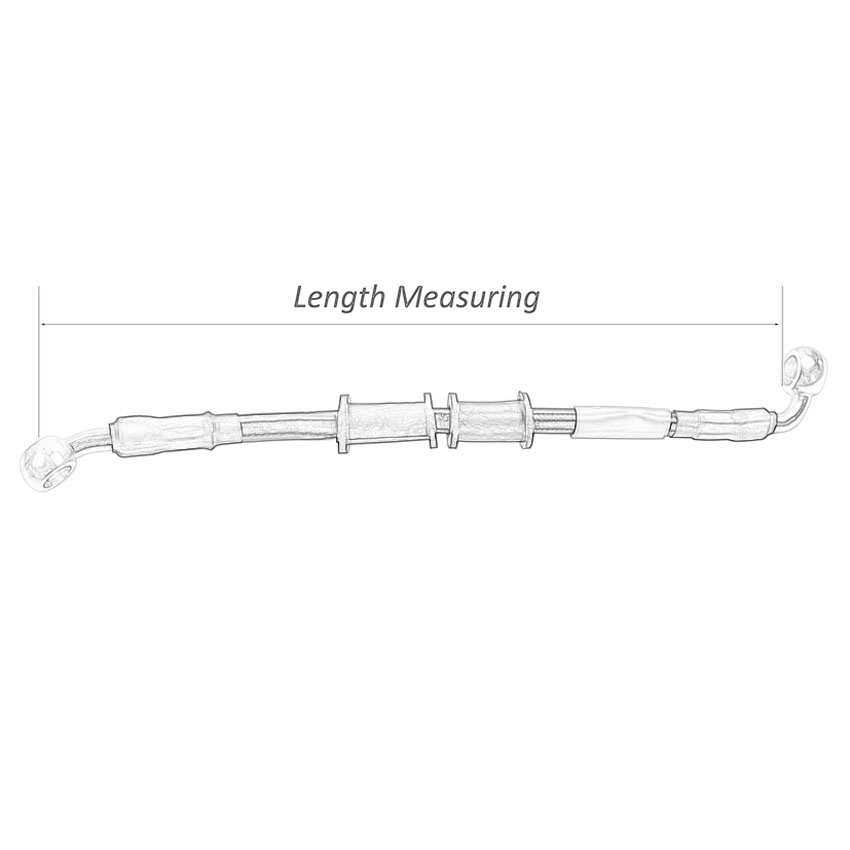 Selang rem hidrolik, 400mm-240 - Motorcycle Brake Cable ulasan dan harga